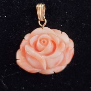 Vintage Rose Pendant